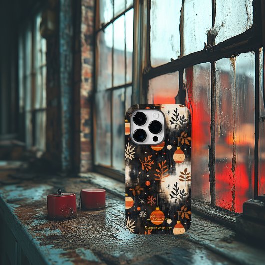 Gepersonaliseerde herfstbladeren en Ornamenten Case-Mate iPhone Case