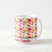 Gepersonaliseerde herfstkoffie Mok (Voorkant rechts)