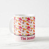 Gepersonaliseerde herfstkoffie Mok (Voorkant links)