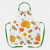 Gepersonaliseerde herfstliefhebber schort (Voorkant)