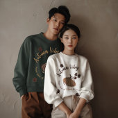 Gepersonaliseerde herfstvibes trui