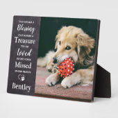 Gepersonaliseerde herinnering aan huiselijk letsel fotoplaat (Zijkant)