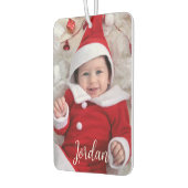 Gepersonaliseerde herinnering voor foto en tekst luchtverfrisser (Links)