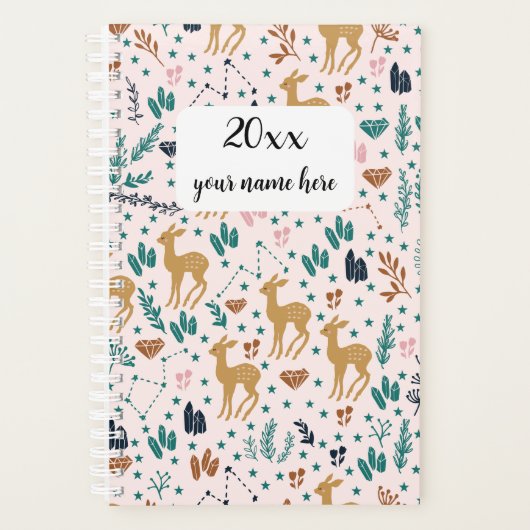 Gepersonaliseerde hertenplanner planner (Voorkant)