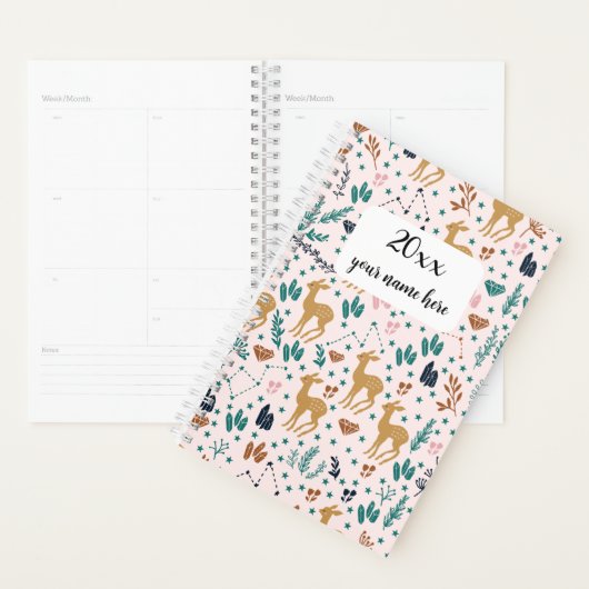 Gepersonaliseerde hertenplanner planner (Display)