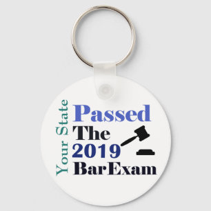 Gepersonaliseerde het Overgaan van de Bar Sleutelhanger