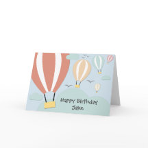 Gepersonaliseerde heteluchtballonnen