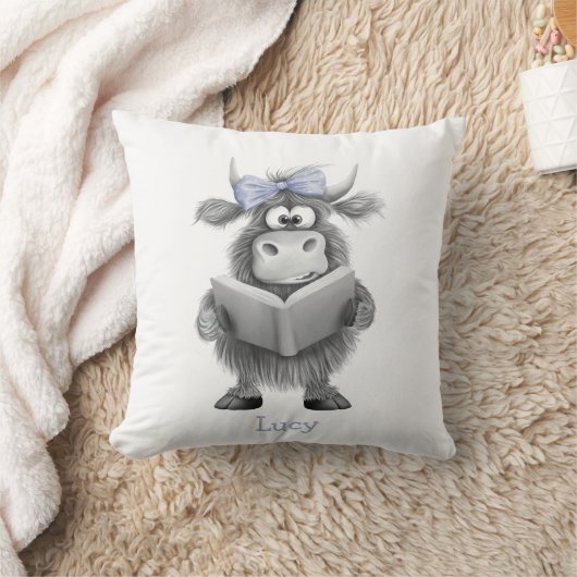 Gepersonaliseerde Highland Koe leeskussen Kussen (Deken)