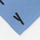 Gepersonaliseerde Hipster Cool Panda Beer Baby Fleece Deken (Hoek)