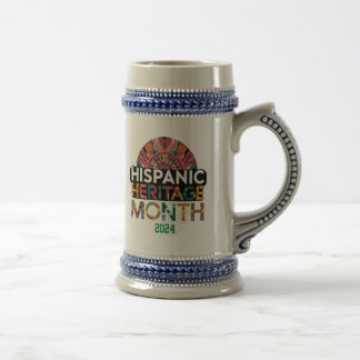 Gepersonaliseerde Hispanic Heritage Month bierglaz Bierpul