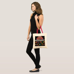 Gepersonaliseerde Hispanic Heritage Month Canvas t Tote Bag