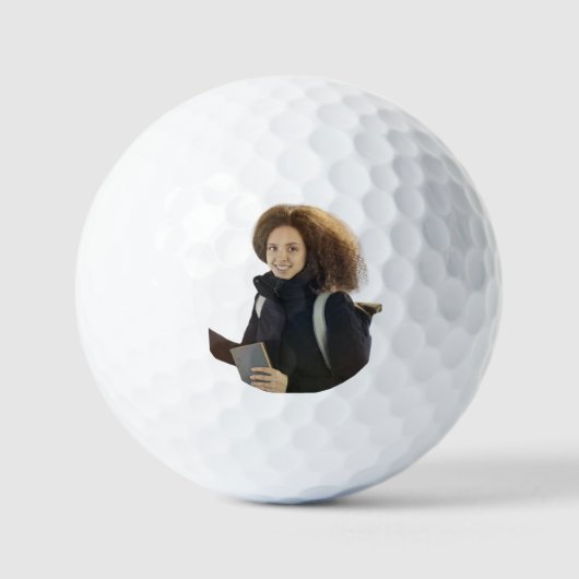 Gepersonaliseerde hobbies creëer uw eigen foto sel golfballen (Voorkant)