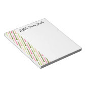 Gepersonaliseerde hobospeler Gift Muziekinstrument Notitieblok (Schuin)