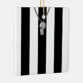 Gepersonaliseerde Hockey Football Referee Ornament (Rechts)