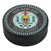 Gepersonaliseerde Hockey Legends Puck (3/4)