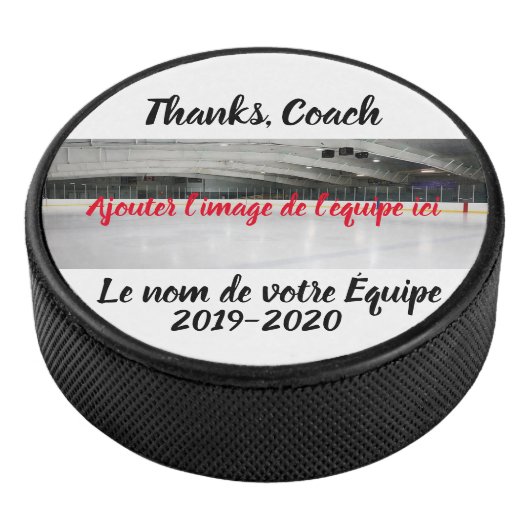 Gepersonaliseerde Hockey Rondel Hockey Puck (3/4)