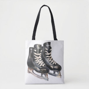Gepersonaliseerde Hockey Schaats Bag met naam en n Tote Bag