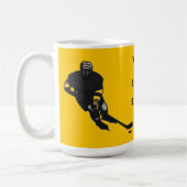 Gepersonaliseerde hockey speler cadeau-ideeën koffiemok (Links)