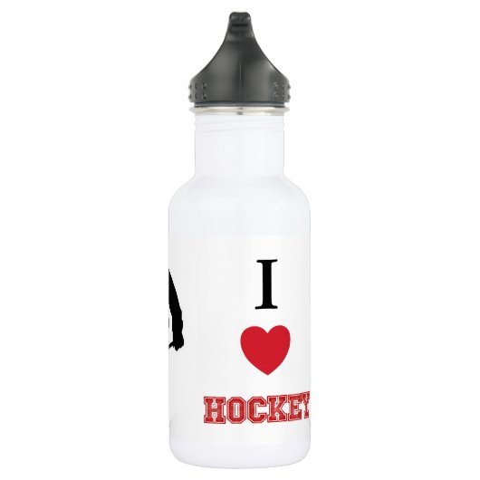 Gepersonaliseerde Hockey Water Fles (Rechts)