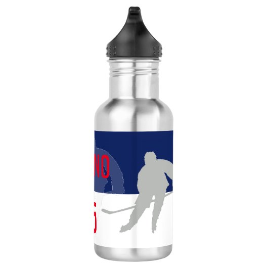 Gepersonaliseerde Hockey Water Fles (Rechts)