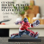 Gepersonaliseerde hockeyspeler Acryl Fotobeeldje<br><div class="desc">Presenteer de actie | Verander uw hockeyherinneringen in een boeiende aandenken met ons aangepaste acrylbeeldje. Perfect voor spelers, ouders en fans, dit unieke product benadrukt de dynamische energie van uw favoriete speler. Verwijder eenvoudig de achtergrond van uw gekozen foto met behulp van gratis online tools om de speler te isoleren....</div>
