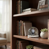 Gepersonaliseerde hockeyspeler Snow Wereldbol Sneeuwbol