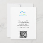 Gepersonaliseerde Hocus Pocus Vastgoed Halloween Feestdagenkaart (Achterkant)