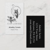 Gepersonaliseerde  hoenders visitekaartje (Voorkant / Achterkant)