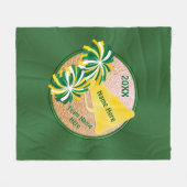 Gepersonaliseerde Hogere Giften van de Klant in Uw Fleece Deken (Voorkant (Horizontaal))