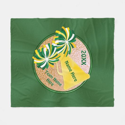 Gepersonaliseerde Hogere Giften van de Klant in Uw Fleece Deken (Voorkant (Horizontaal))