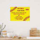 Gepersonaliseerde, Hogere Posters van de Nacht van (Keuken)