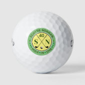 Gepersonaliseerde hole-in-one Naam Classic Golfballen (Voorkant)