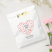 Gepersonaliseerde Hole Lotta Love Donut Favor Tass Bedankzakje (Gezegeld)