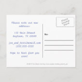 Gepersonaliseerde Holy Moly Wijziging van adres Br Aankondigingskaart (Achterkant)