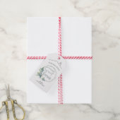 Gepersonaliseerde Home Gift Label voor nieuwe huis Cadeaulabel (Met Touw)