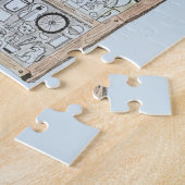 Gepersonaliseerde Home Heart puzzle Legpuzzel (Zijkant)