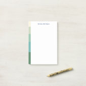 Gepersonaliseerde Home Kantoor Zee Shades Post-it Post-it® Notes (Op bureau)
