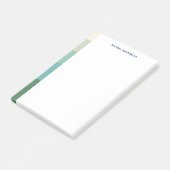 Gepersonaliseerde Home Kantoor Zee Shades Post-it Post-it® Notes (Schuin)