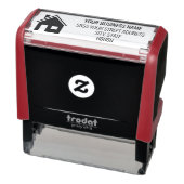 Gepersonaliseerde Home Logo Naam Adres Stempel (Product)
