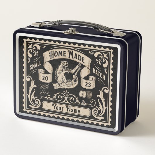 Gepersonaliseerde  Home Made Metal Lunchbox (Voorkant)