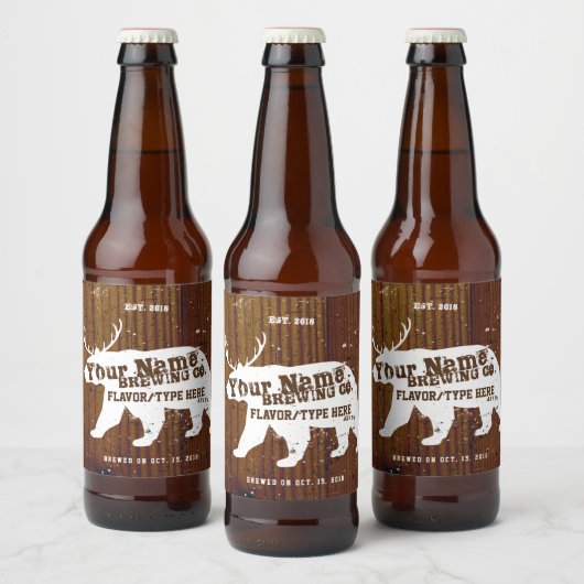 Gepersonaliseerde Homebrew Bier Labels Bier Etiket (Flessen)