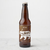 Gepersonaliseerde Homebrew Bier Labels Bier Etiket (Voorkant)