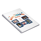 Gepersonaliseerde Homeschool Foto Collage Scrapboo Notitieboek (Rechterzijde)
