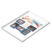 Gepersonaliseerde Homeschool Foto Collage Scrapboo Notitieboek (Linkerzijde)