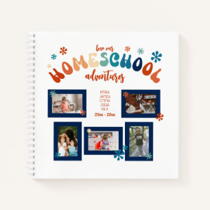 Gepersonaliseerde Homeschool Foto Collage Scrapboo Notitieboek