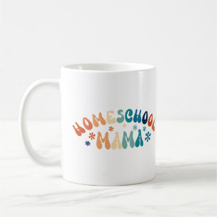 Gepersonaliseerde Homeschool mam mama met Kinder n Koffiemok