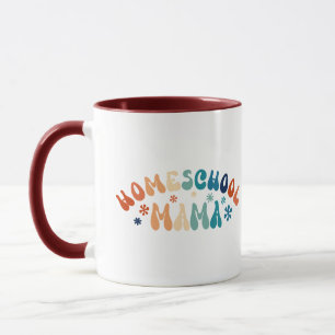 Gepersonaliseerde Homeschool mam mama met Kinder n Mok