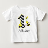Gepersonaliseerde hommel bij 1e verjaardag Chevron (Voorkant)
