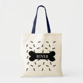 Gepersonaliseerde hond behandelt Canvas tas (Voorkant)