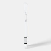 Gepersonaliseerde hond geobsedeerde waarschuwing Case-Mate iPhone case (Achterkant / Links)